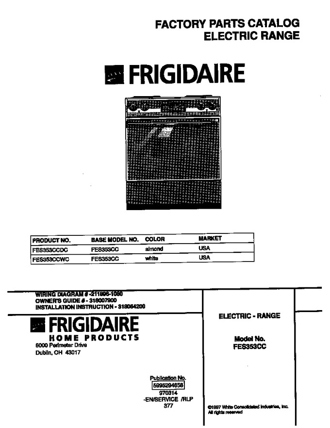 Diagram for FES353CCWC