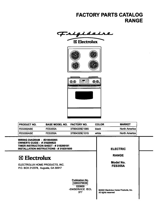 Diagram for FES355ABE