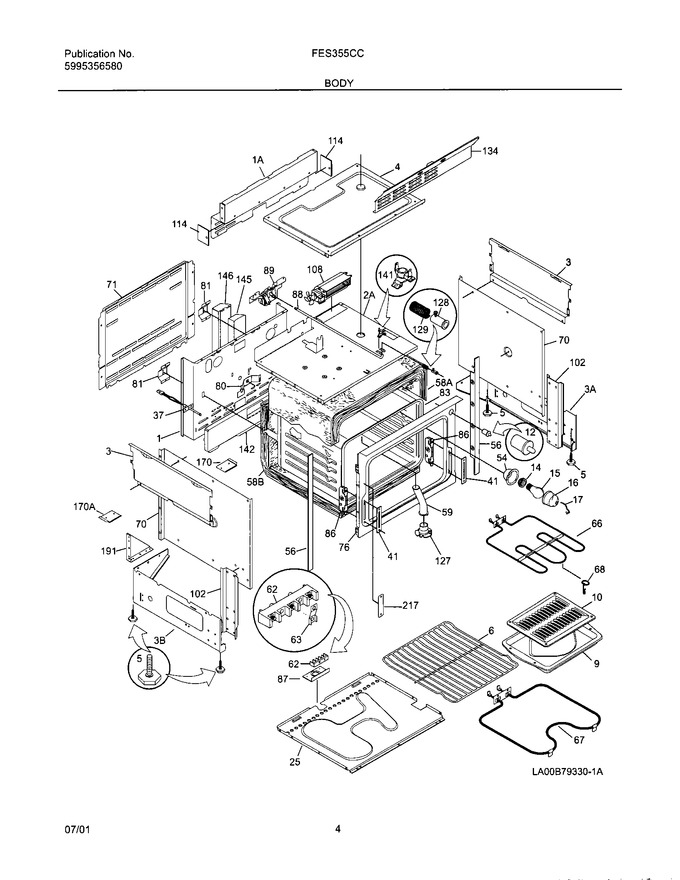 Diagram for FES355CCBK