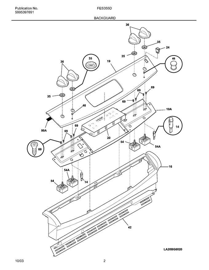 Diagram for FES355DBA