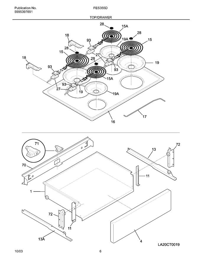 Diagram for FES355DSA