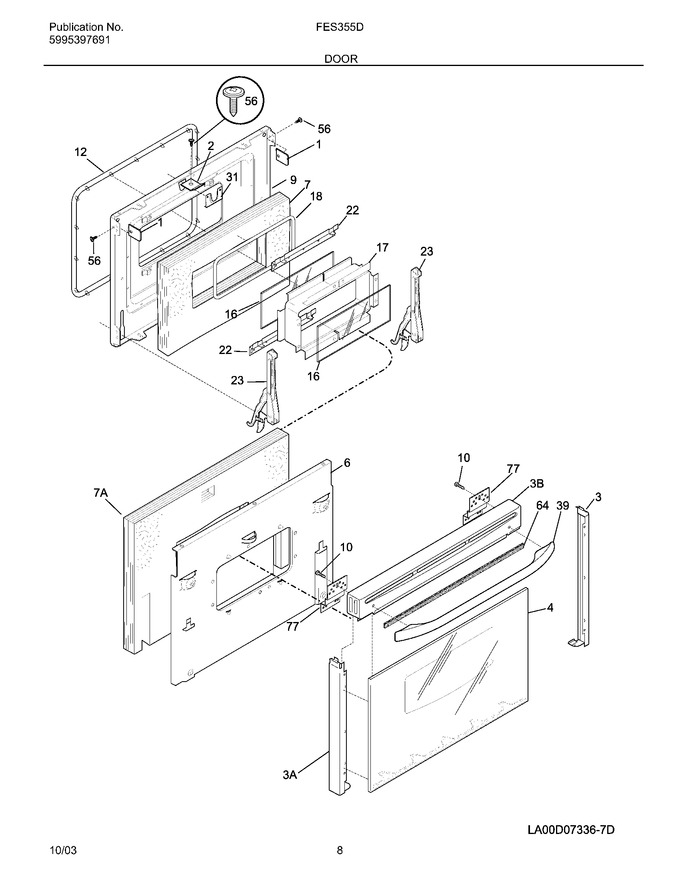Diagram for FES355DSA