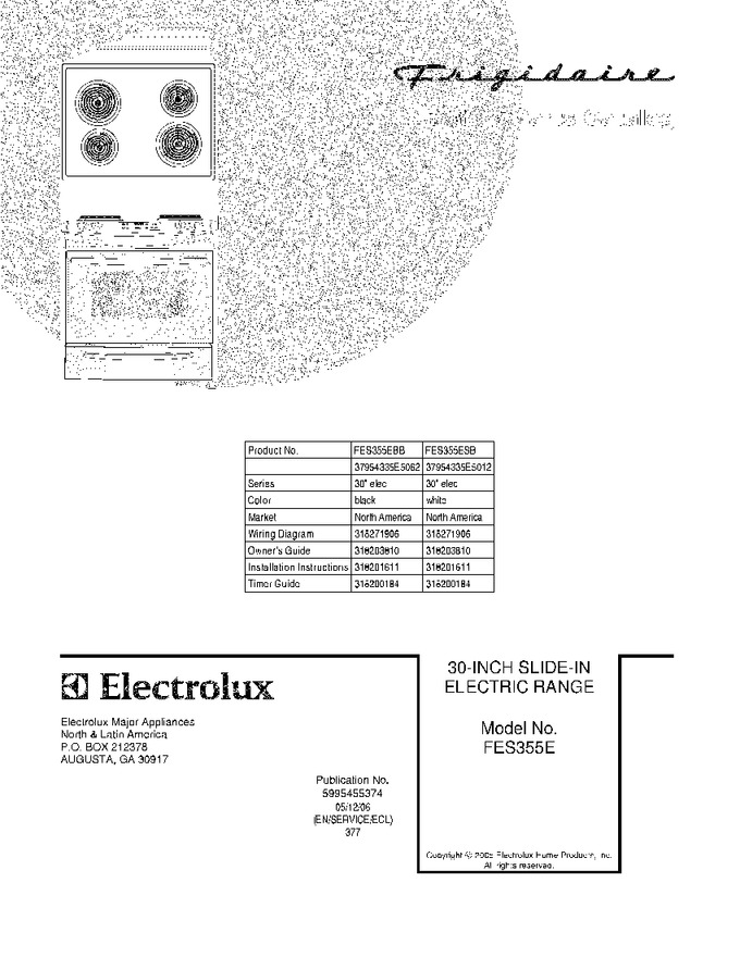 Diagram for FES355ESB