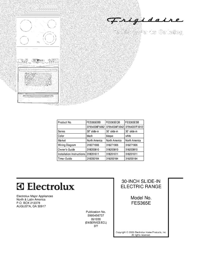 Diagram for FES365EQB