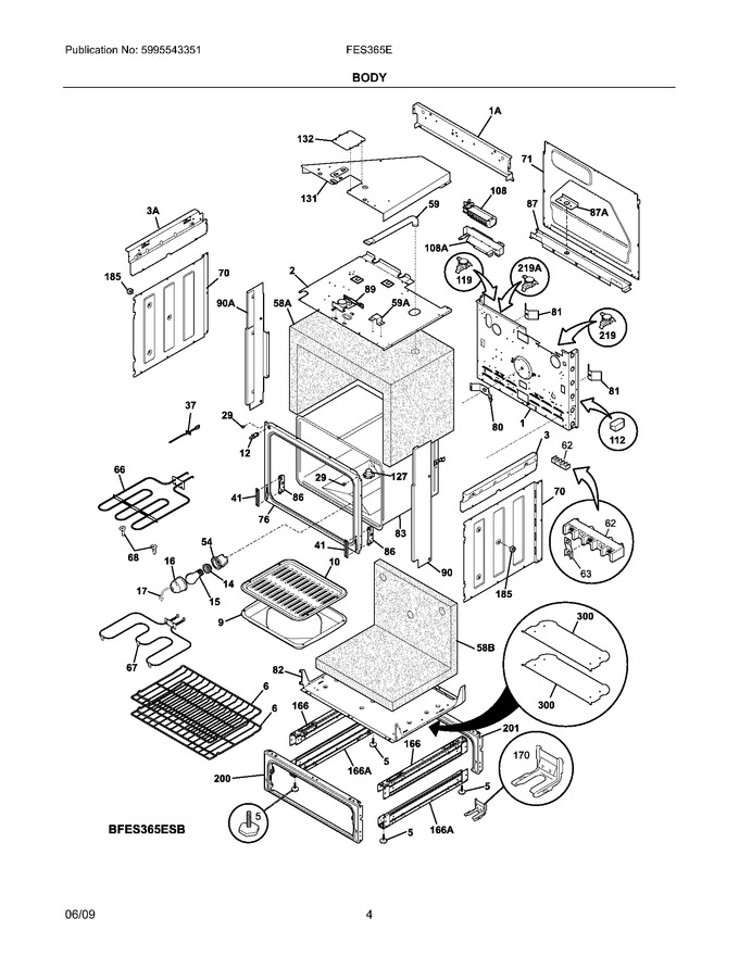 Diagram for FES365EBE