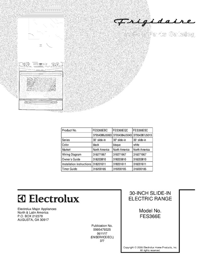 Diagram for FES366EQC