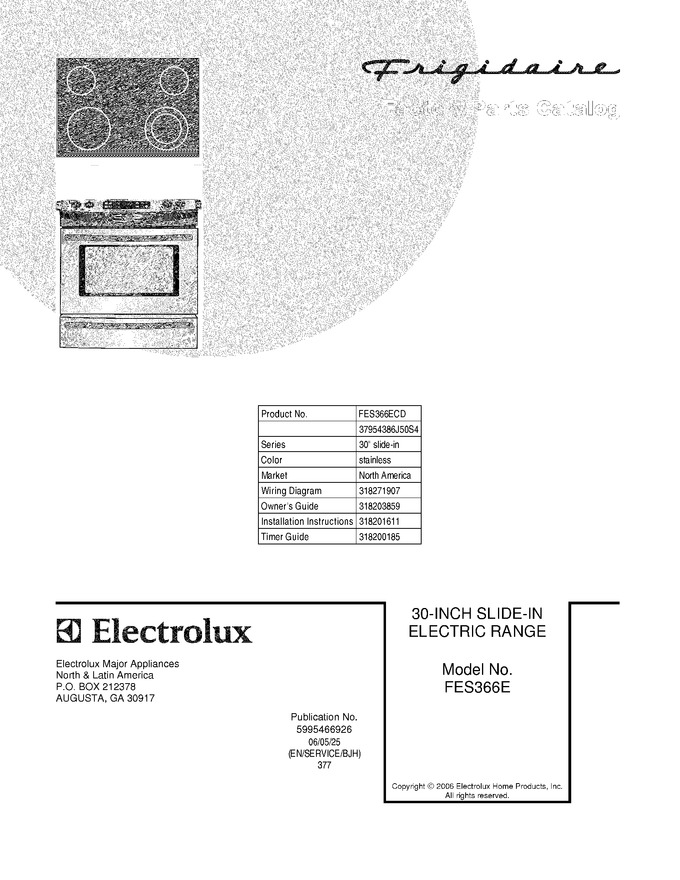 Diagram for FES366ECD