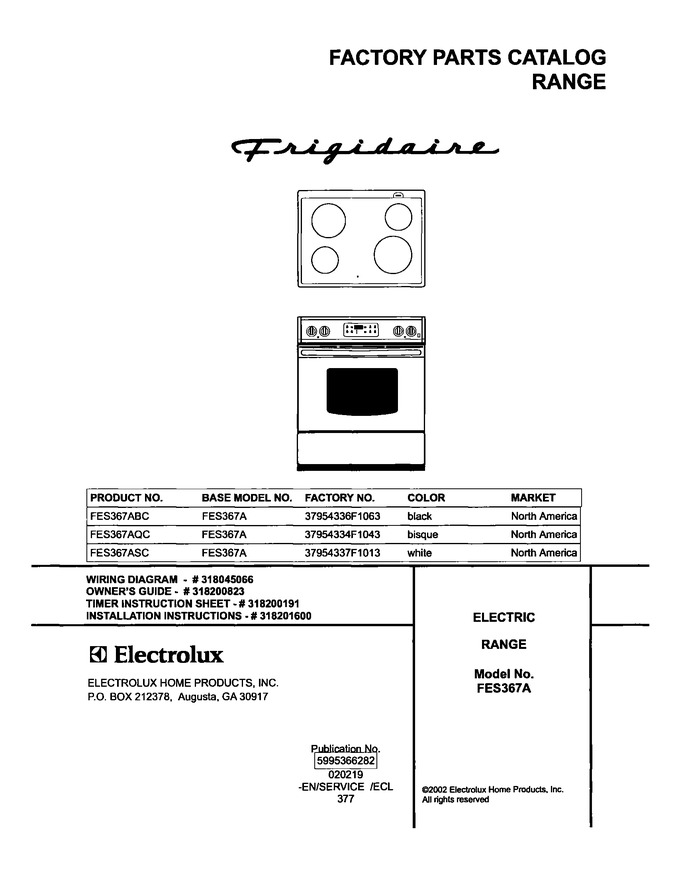 Diagram for FES367ASC