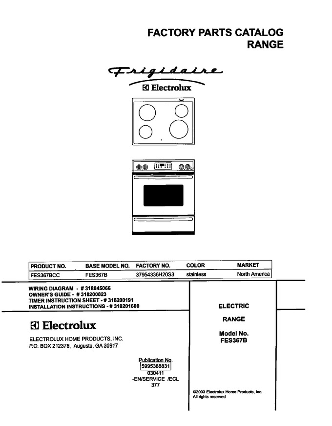 Diagram for FES367BCC