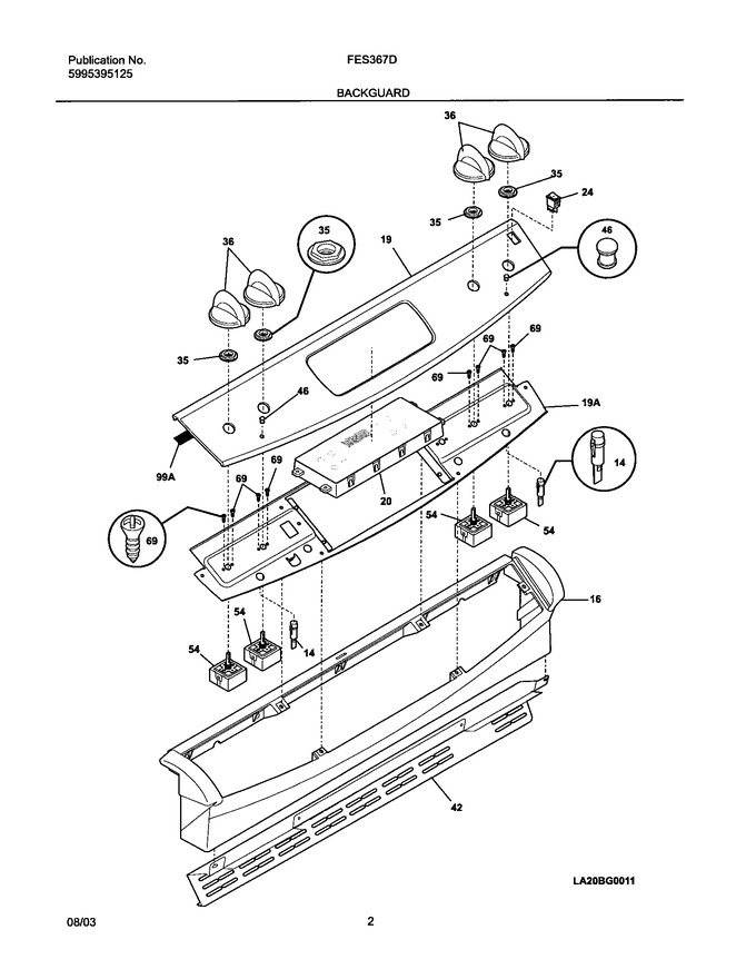 Diagram for FES367DQA