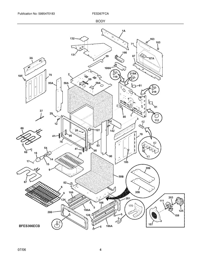 Diagram for FES367FCA