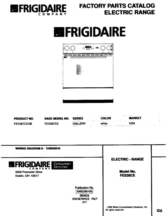 Diagram for FES387CESB