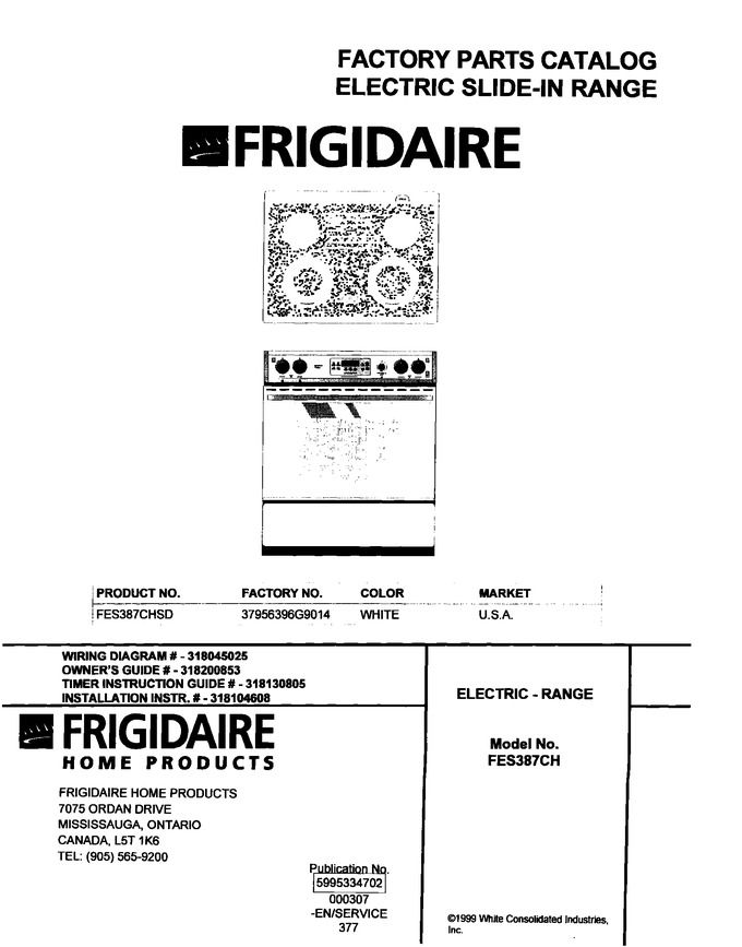 Diagram for FES387CHSD