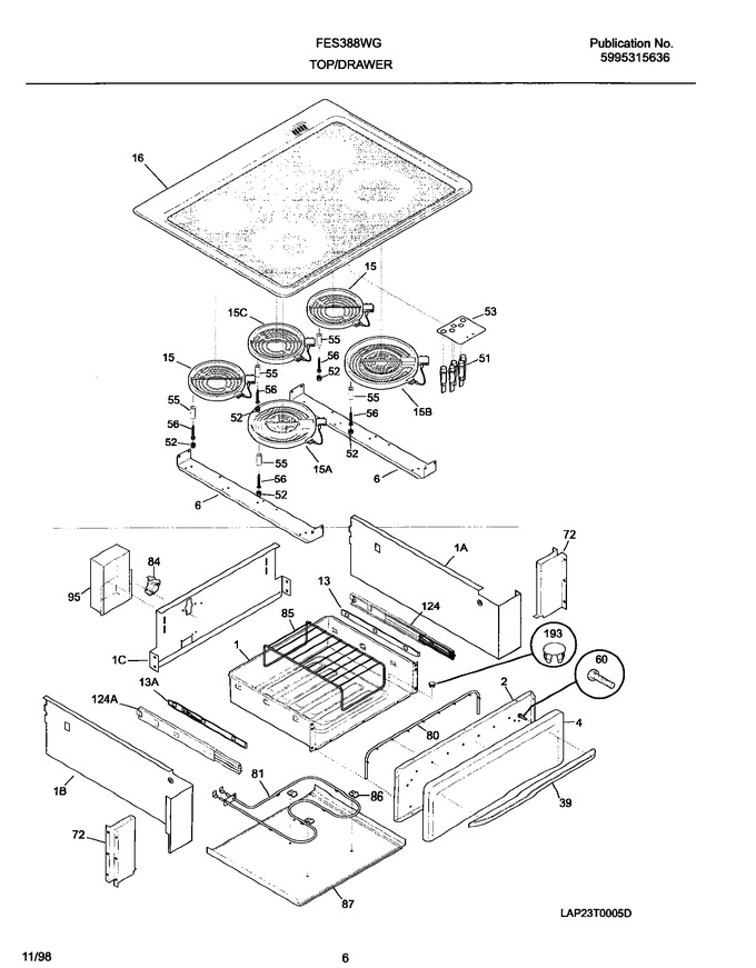 Diagram for FES388WGCC