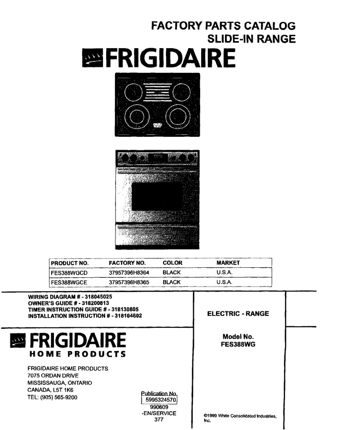 Diagram for FES388WGCD