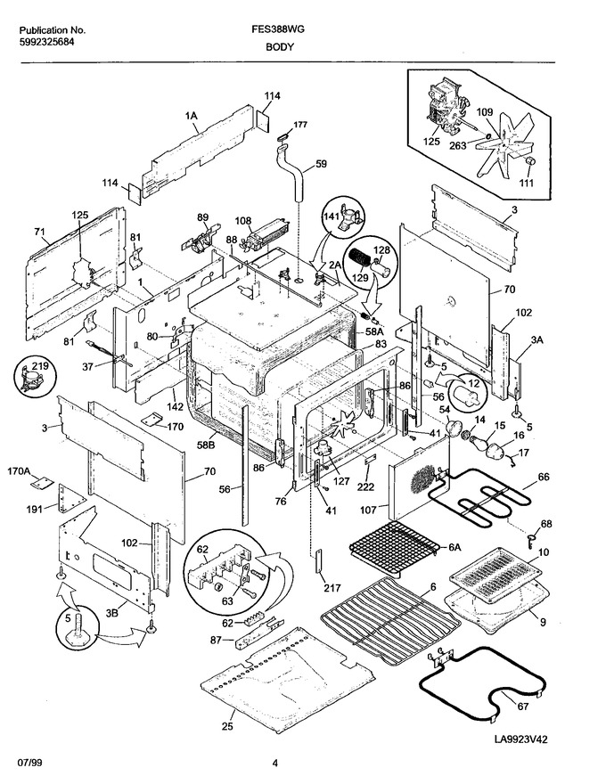 Diagram for FES388WGCF