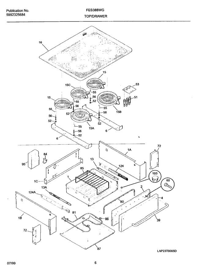 Diagram for FES388WGCF