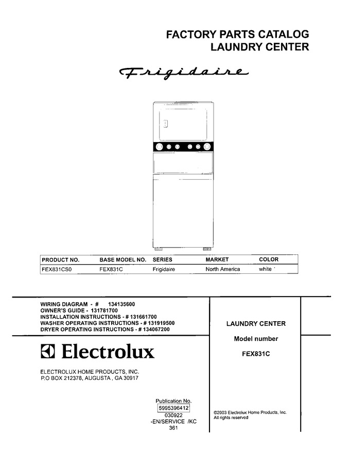 Diagram for FEX831CS0