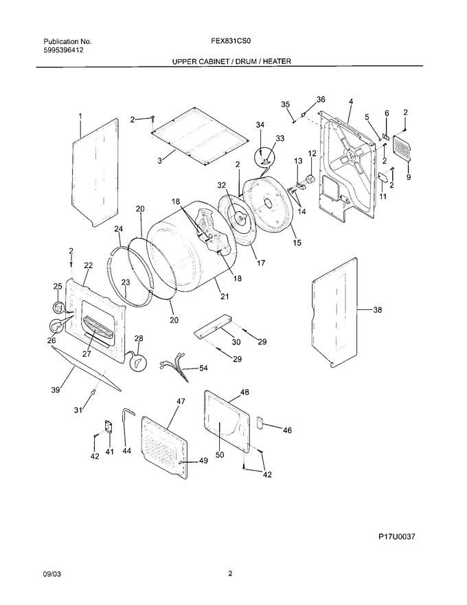 Diagram for FEX831CS0