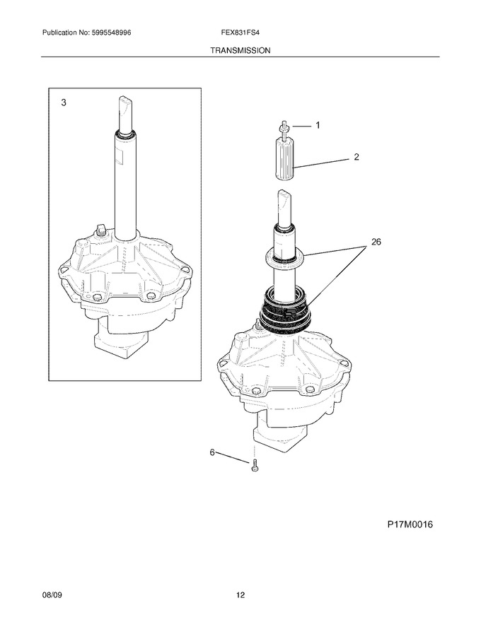 Diagram for FEX831FS4