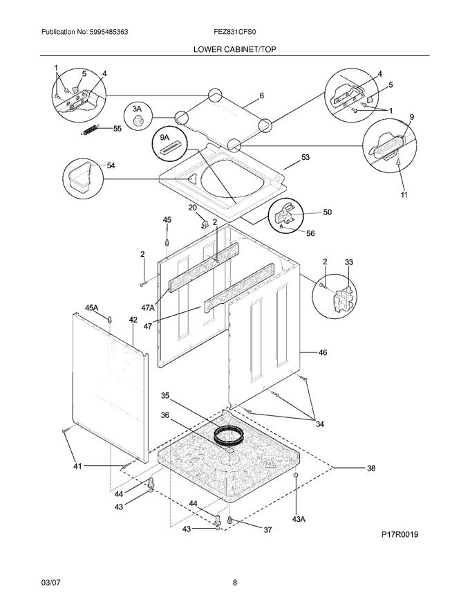 Diagram for FEZ831CFS0