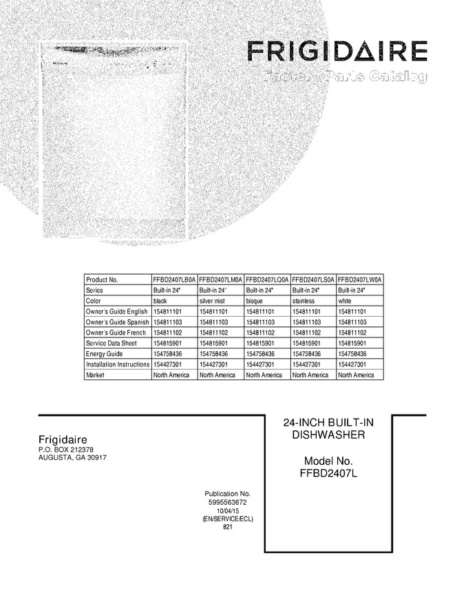 Diagram for FFBD2407LM0A