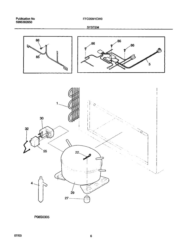 Diagram for FFC05M1CW0