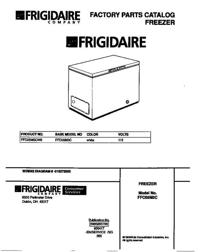 Diagram for FFC05M5CW0