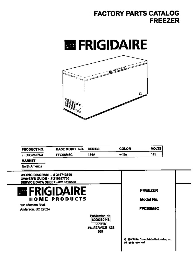 Diagram for FFC05M5CW4