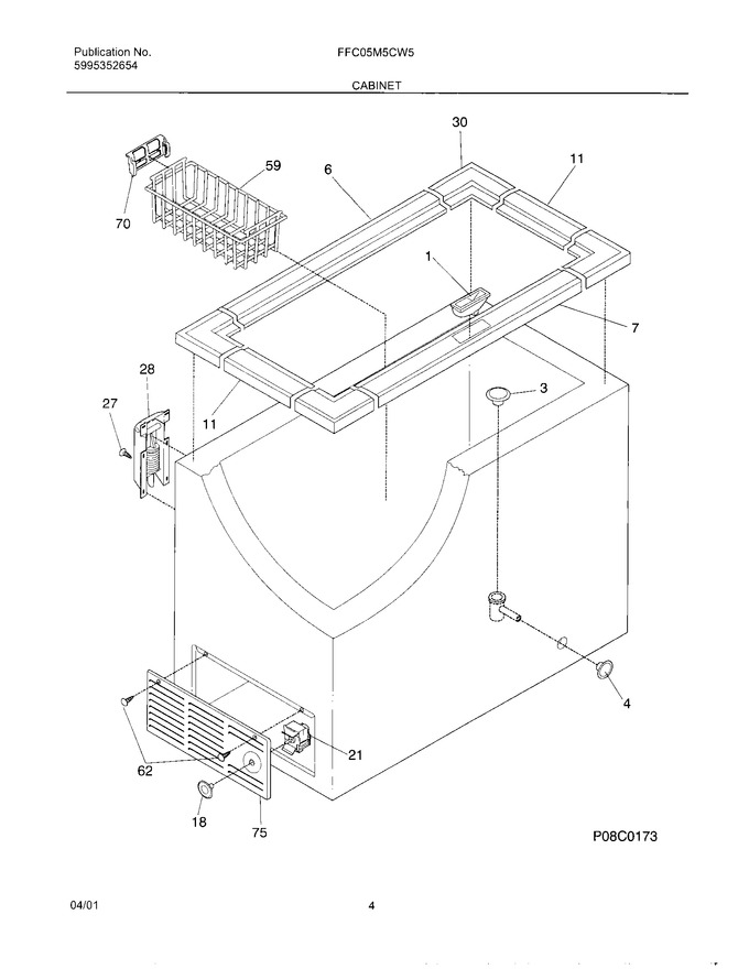 Diagram for FFC05M5CW5