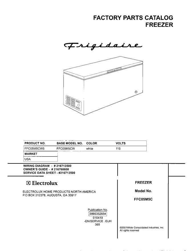 Diagram for FFC05M5CW5