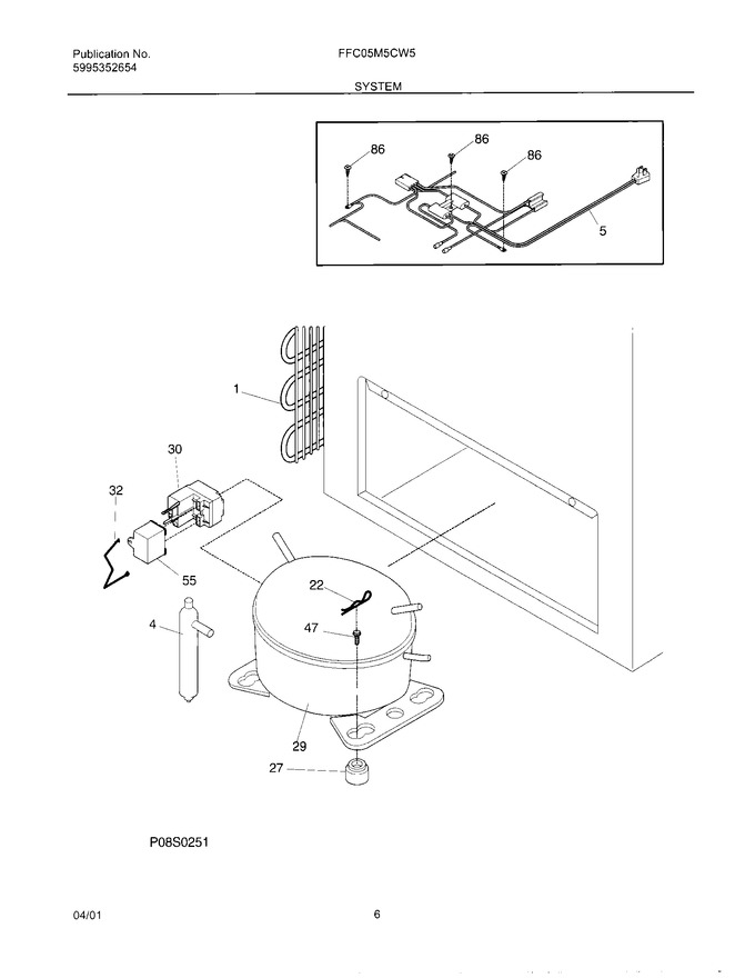Diagram for FFC05M5CW5