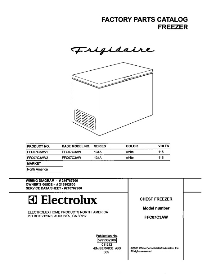 Diagram for FFC07C3AW2