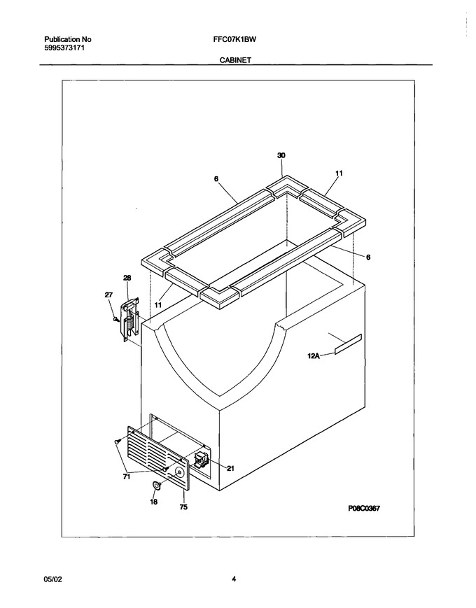 Diagram for FFC07K1BW0