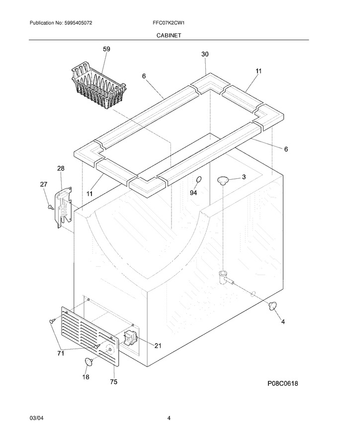 Diagram for FFC07K2CW1