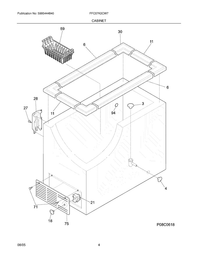 Diagram for FFC07K2CW7