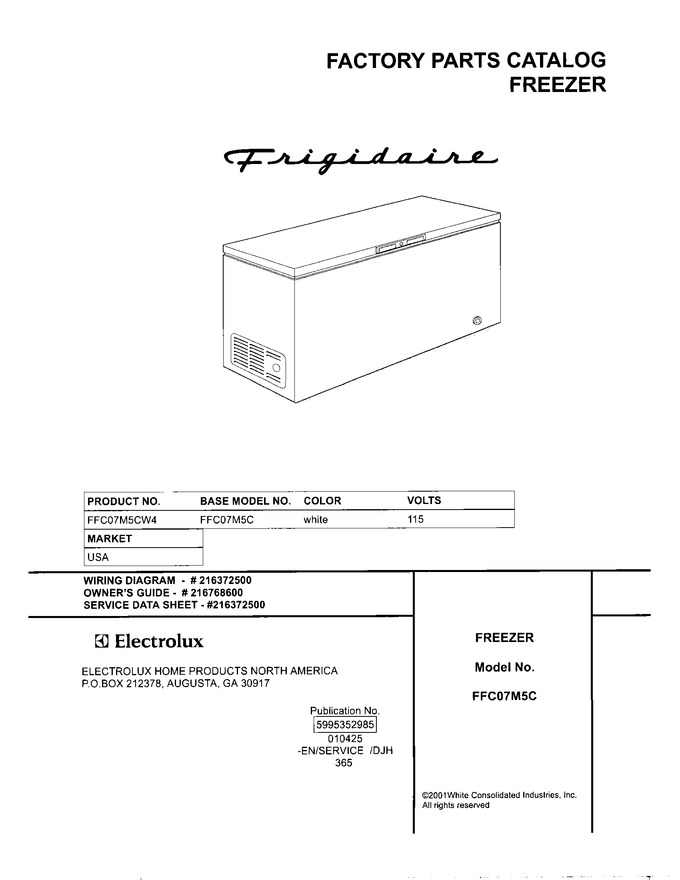 Diagram for FFC07M5CW4