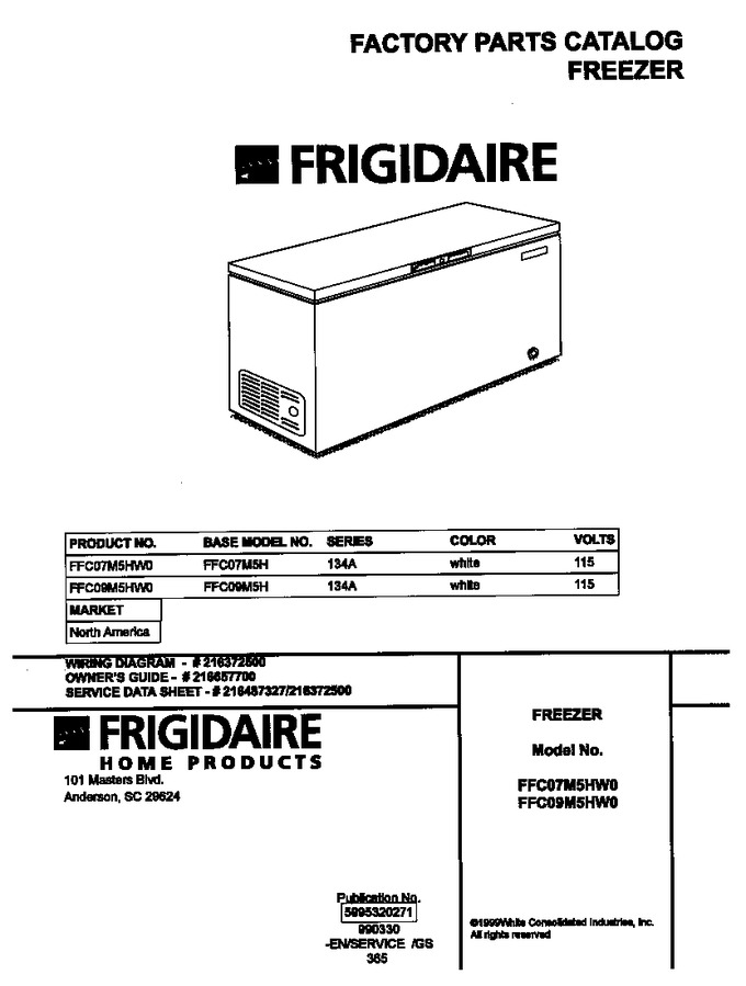 Diagram for FFC09M5HW0