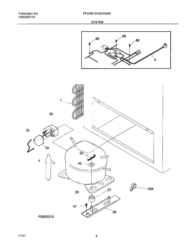 Diagram for FFC15G7AW0