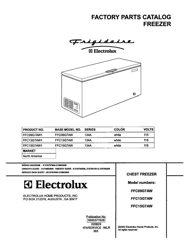Diagram for FFC15G7AW1