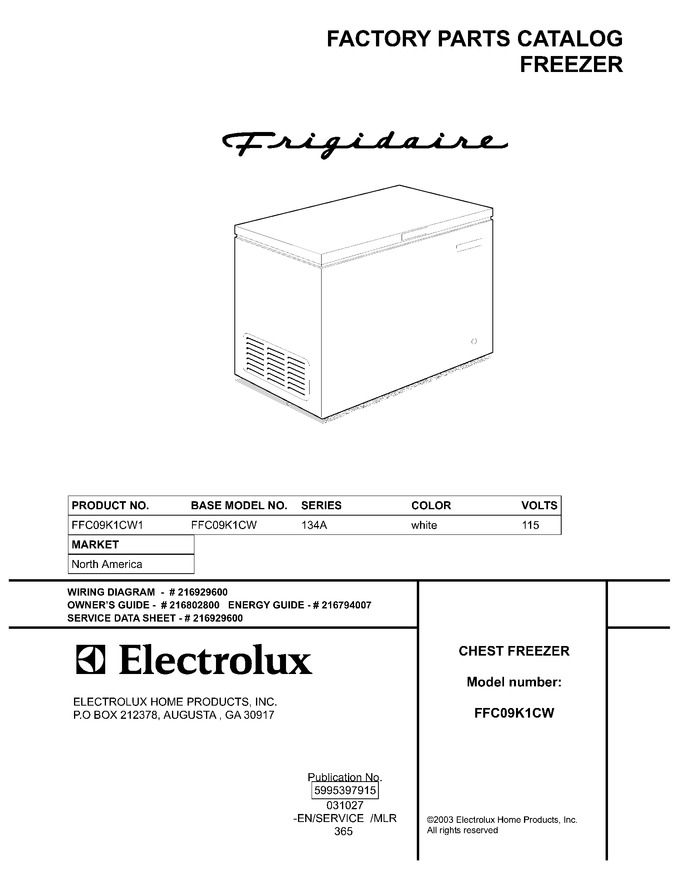 Diagram for FFC09K1CW1