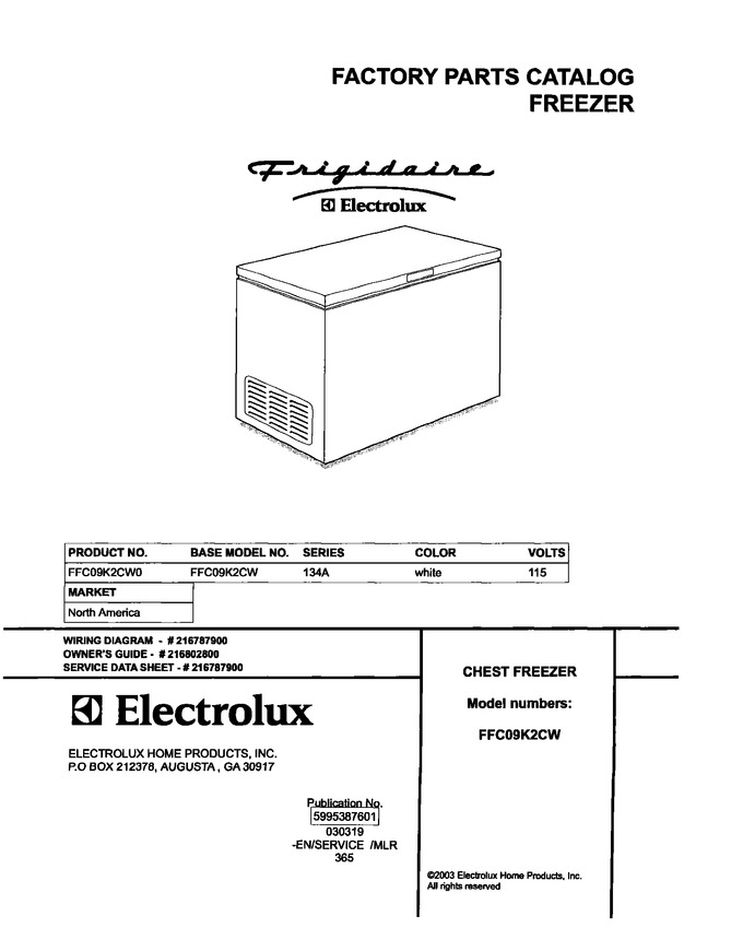 Diagram for FFC09K2CW0
