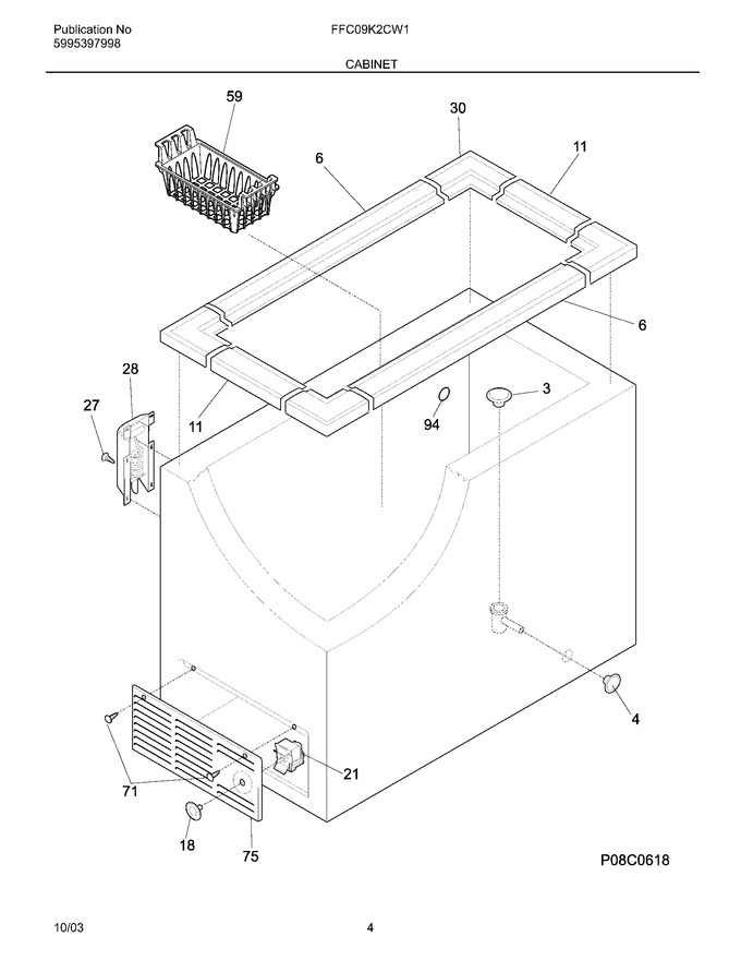 Diagram for FFC09K2CW1
