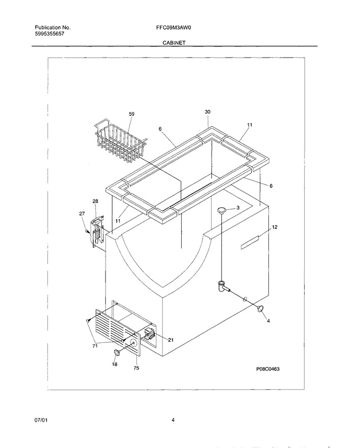 Diagram for FFC09M3AW0