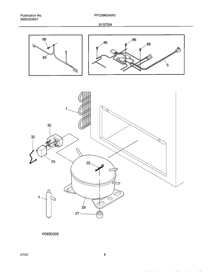 Diagram for FFC09M3AW0