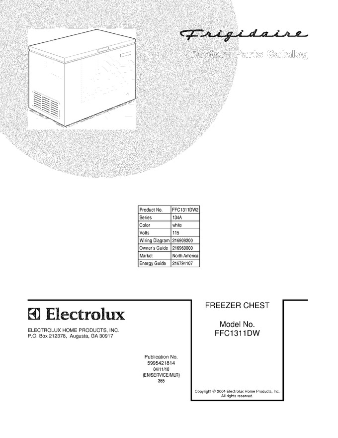 Diagram for FFC1311DW2
