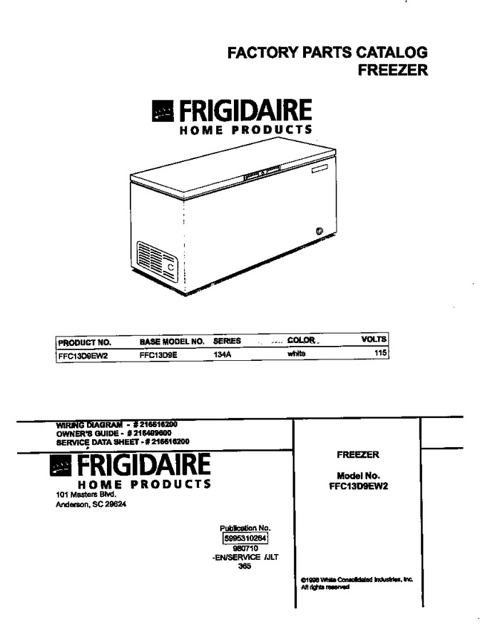 Diagram for FFC13D9EW2