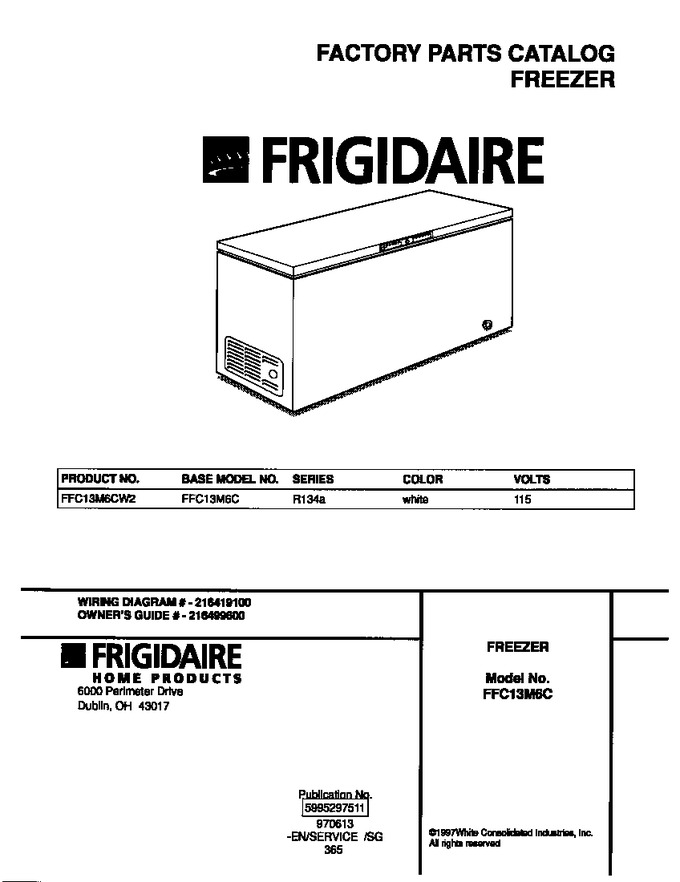 Diagram for FFC13M6CW2