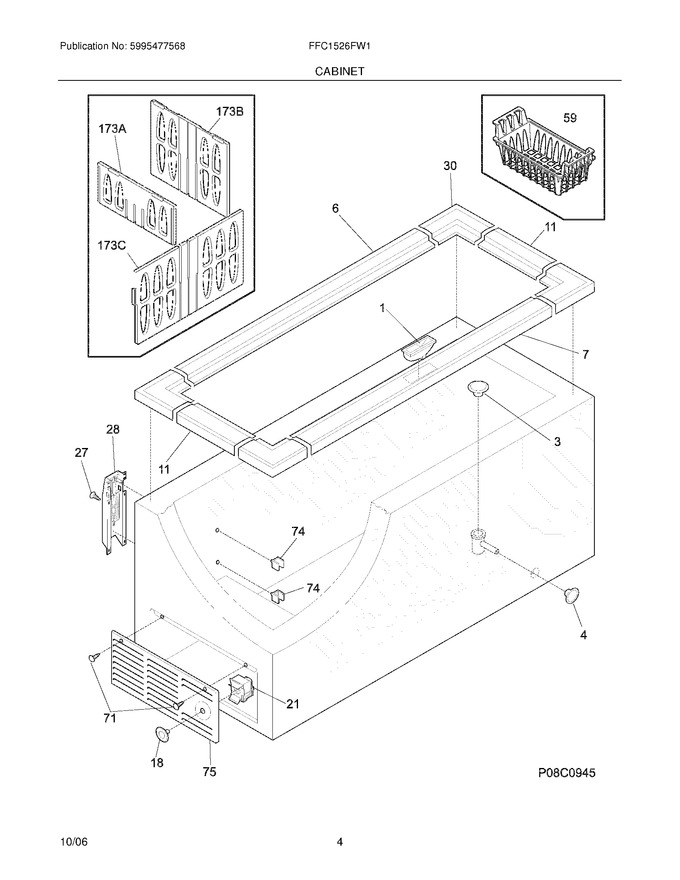 Diagram for FFC1526FW1