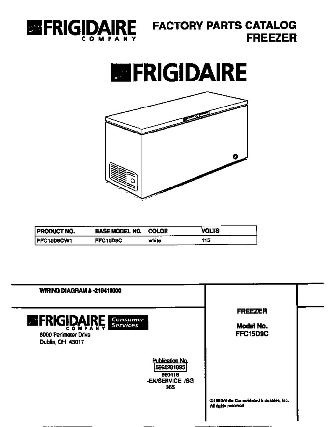 Diagram for FFC15D9CW1